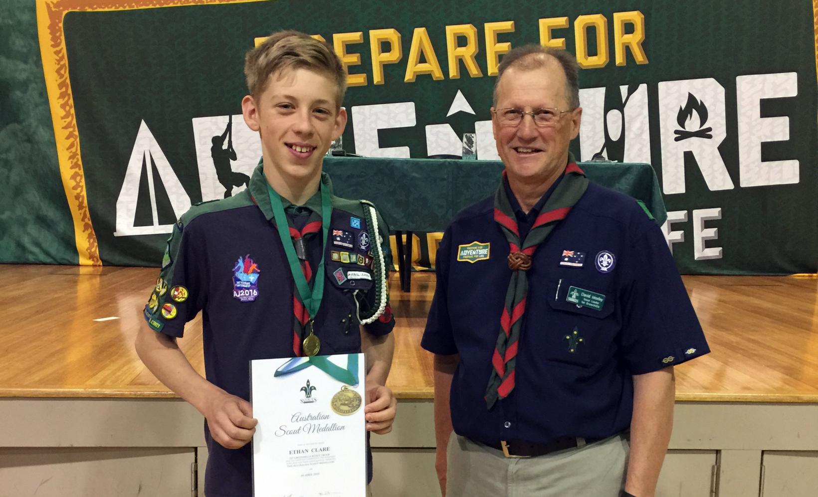 Australian Scout Medallion Ivanhoe Grammar School