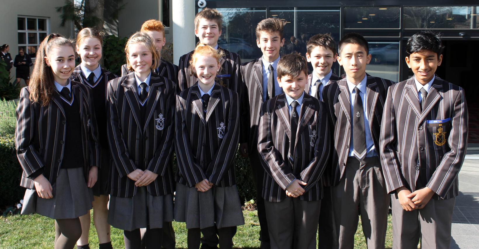 Finalists in French Poetry Competition - Ivanhoe Grammar School